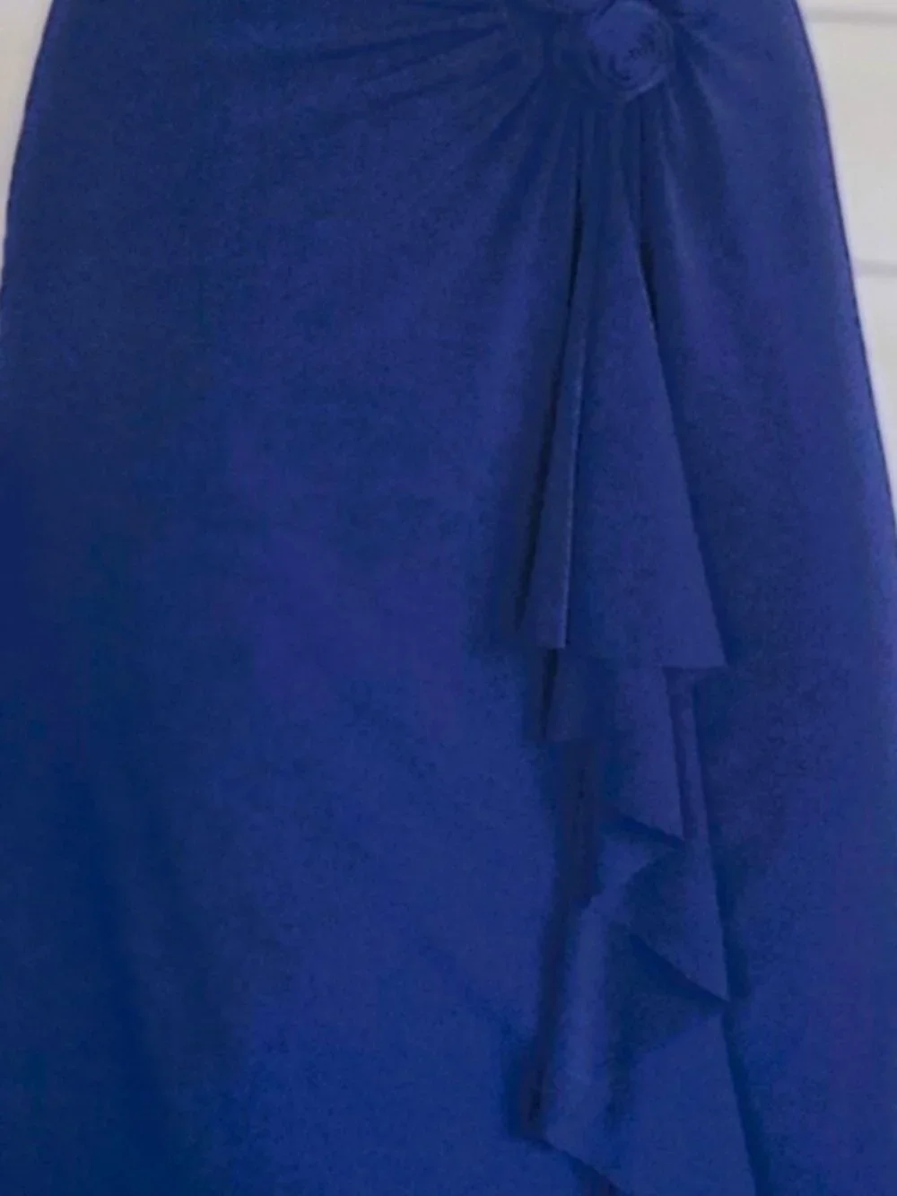 CONNECTED APPARELL/KNOTTED WAIST DRESS - Picture 4 of 5